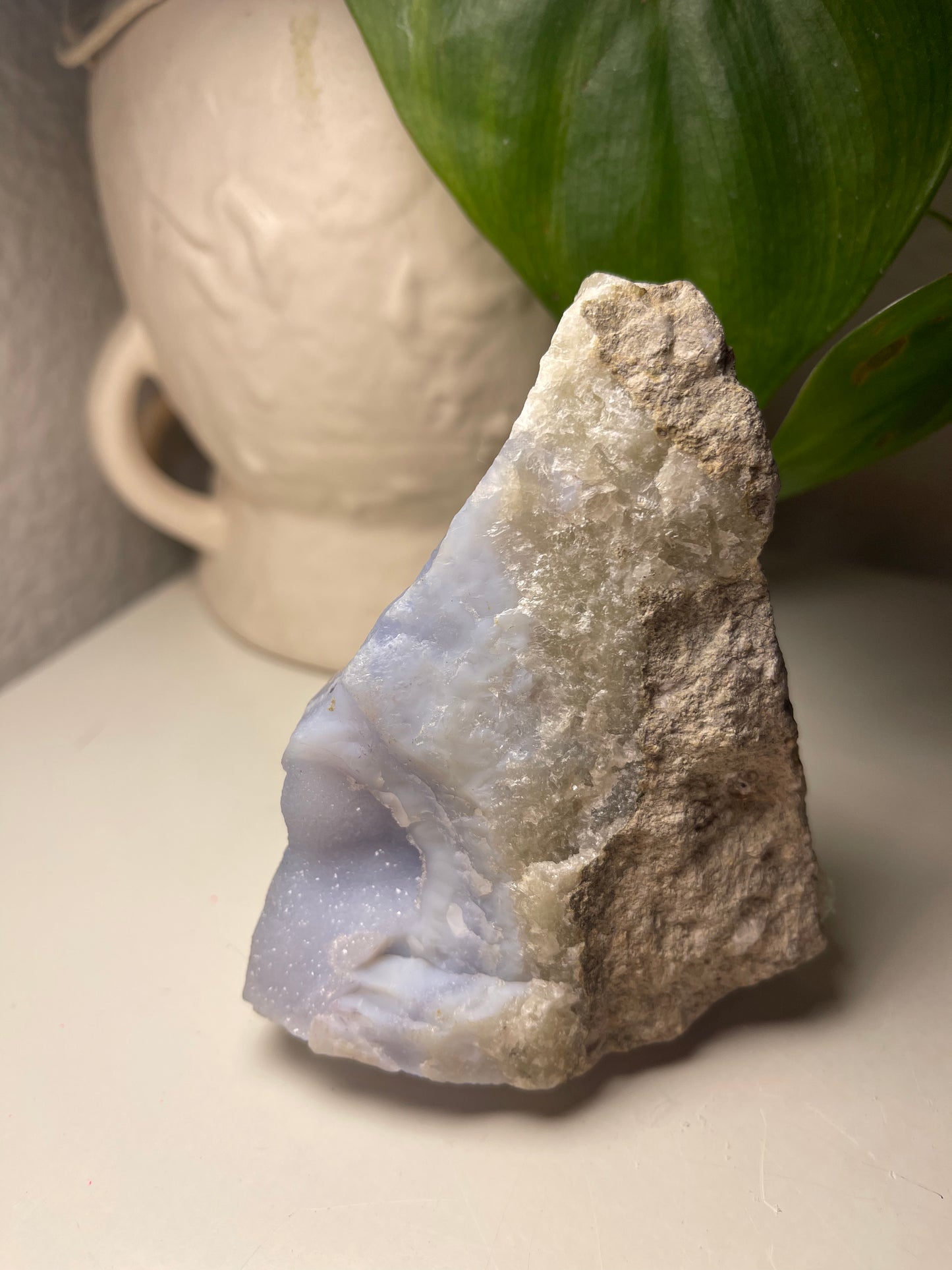 Blue Lace Agate Geode