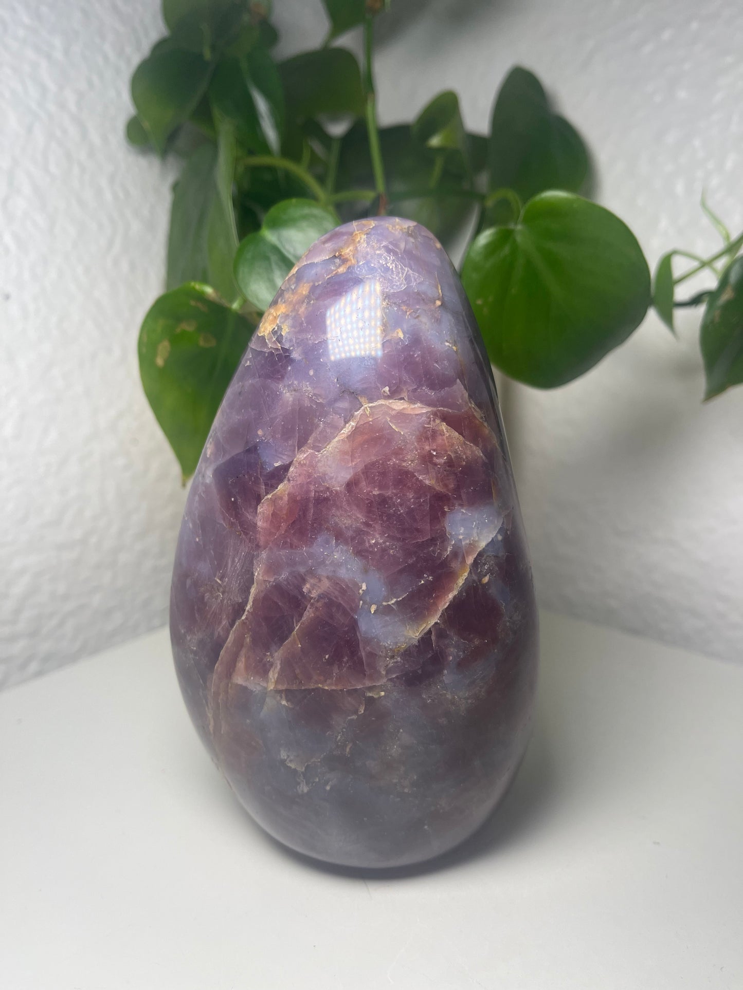 Blue Rose Quartz Freeform