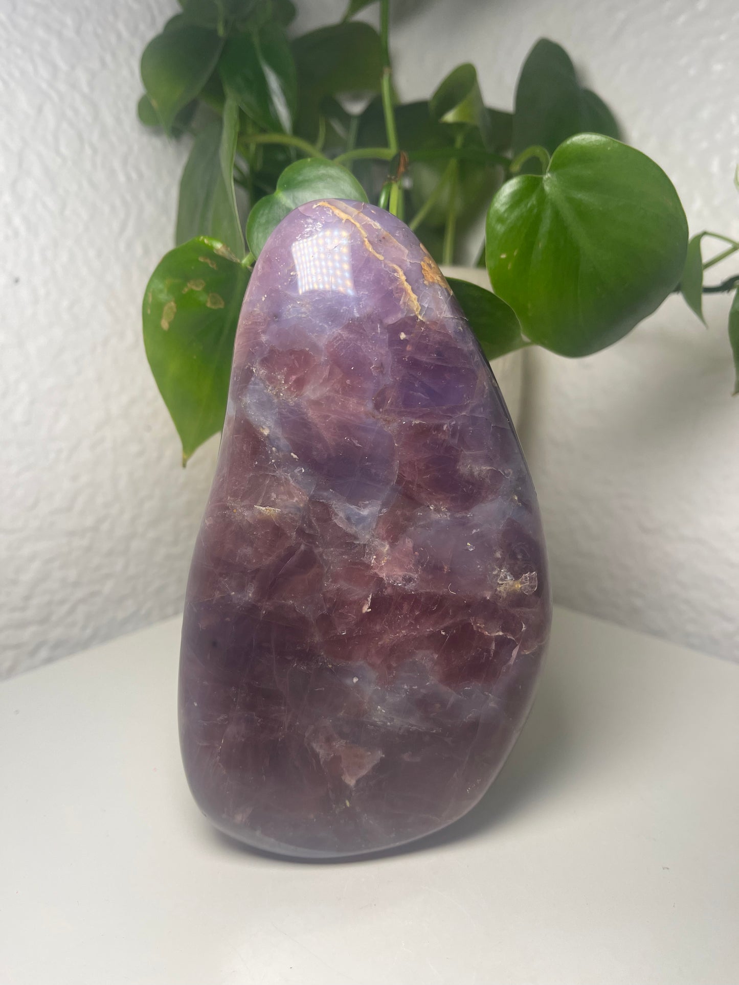 Blue Rose Quartz Freeform